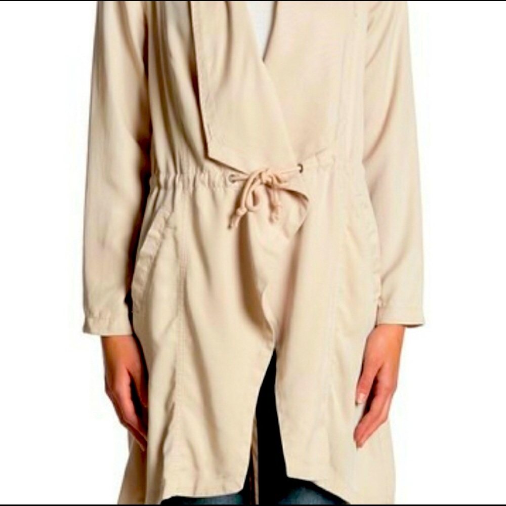 NWT Max jeans Safari Drape Front Jacket